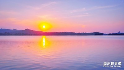【石湖夕陽】