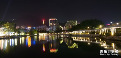 湖心島夜拍