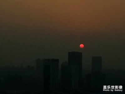 落日余暉