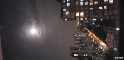 昨晚的月亮