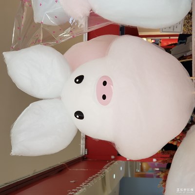 棉花糖做的