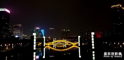佛山南海千燈湖夜景