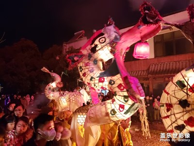 中國民俗舞龍燈