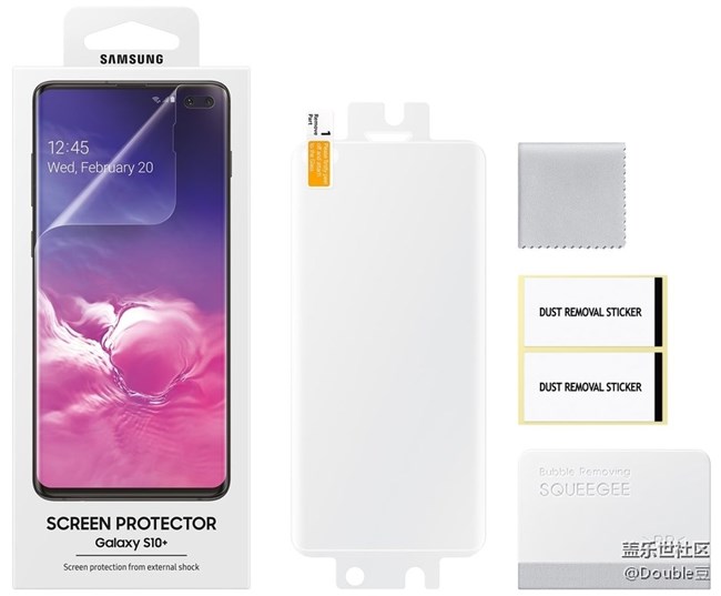 比預(yù)期便宜：三星Galaxy S10官方屏幕保護(hù)膜已上市