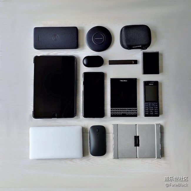 包包里所有的裝備??