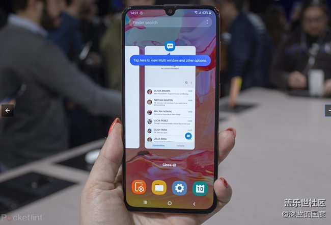A70線下大量實(shí)拍圖，超窄邊框，外觀神似小米9...