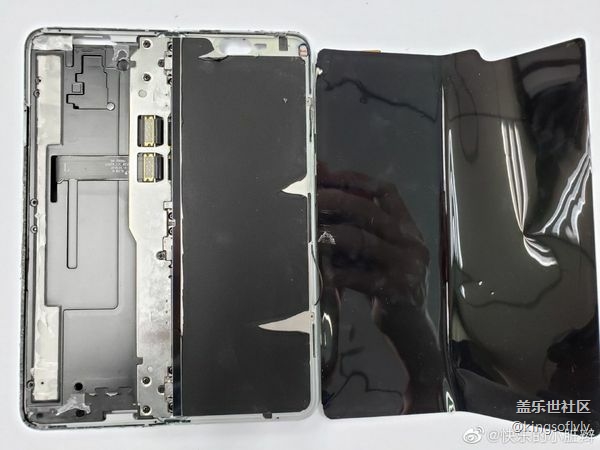 你想知道的Galaxy Fold拆解圖片