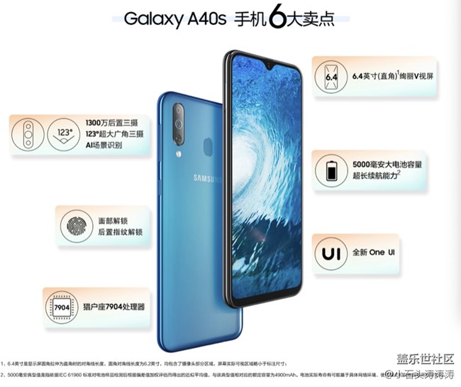 性價比超級高 Galaxy A60元氣版 | A40s預售匯總