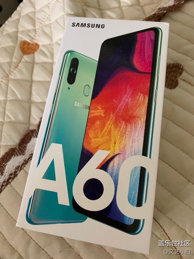 【三星網(wǎng)上商城A系列新品曬單】真香元氣淺灘藍色A60到手了