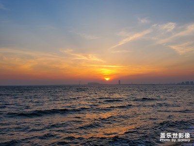海邊日落