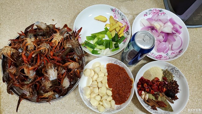 三星S10教你學做——家常十三香小龍蝦 三星S10教你學做——家常十三香小龍蝦