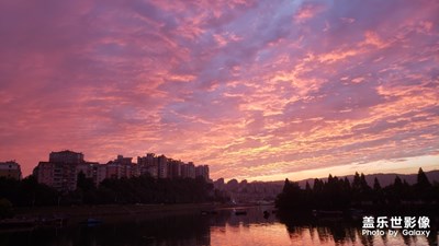 美得想哭的夕陽(yáng)！