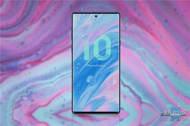 外媒制作三星Galaxy Note 10渲染圖 外媒制作三星Galaxy Note 10渲染圖
