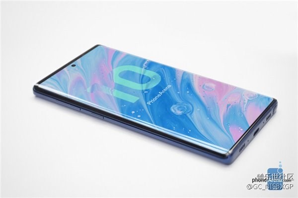 外媒制作三星Galaxy Note 10渲染圖 外媒制作三星Galaxy Note 10渲染圖