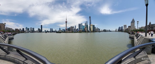 上海解放70周年外灘一景，與全景
