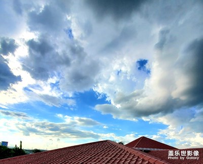 天空太美了