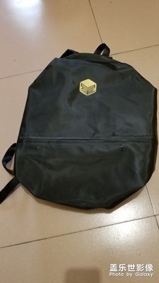 積分兌換雙肩包已經(jīng)收到，漂亮