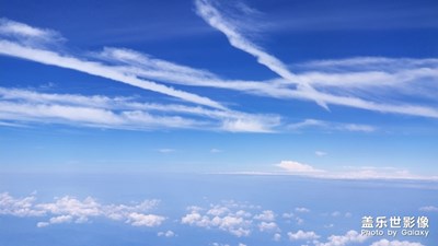 藍天白云