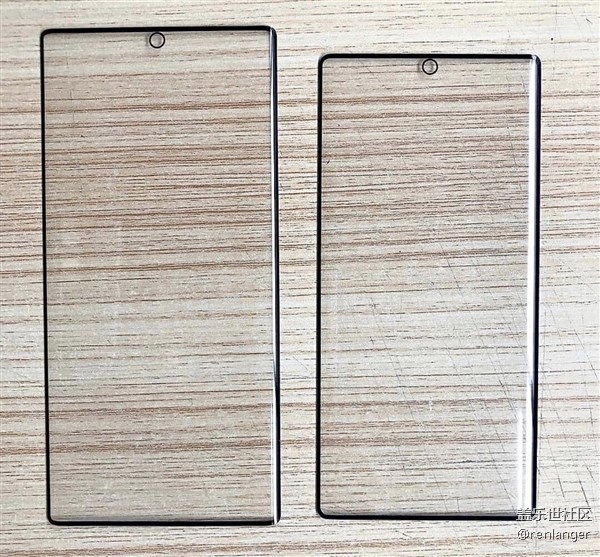 三星Note 10前置面板照曝光：下巴比iPhone還要窄