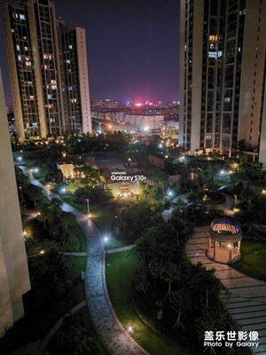 更新后的夜景，廣角還不夠好