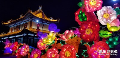 西安夜景。