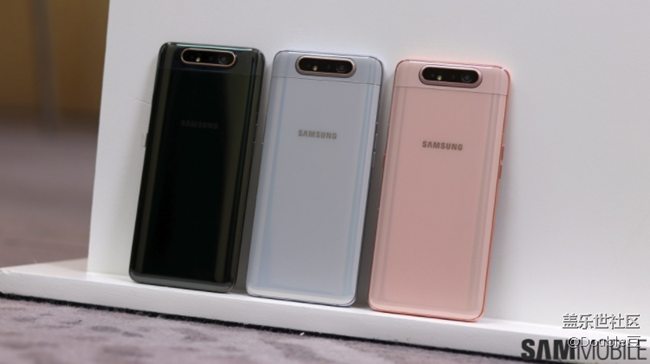 Galaxy A80在阿聯(lián)酋開啟預訂并附贈Galaxy Fit e