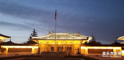 夜色陜西歷史博物館！