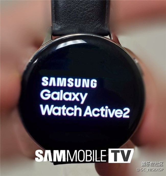 三星Galaxy Watch Active2真機圖曝光
