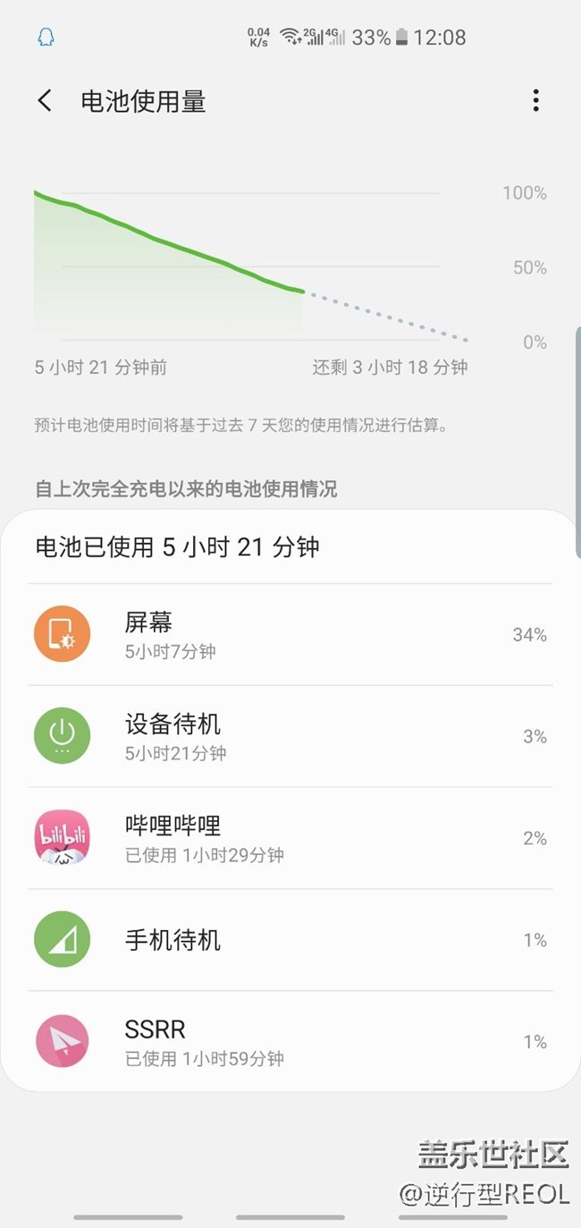這是我的續(xù)航情況，如何？