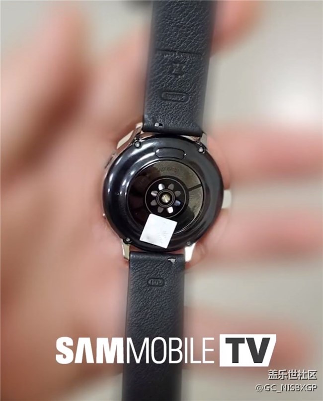 三星Galaxy Watch Active2真機圖曝光