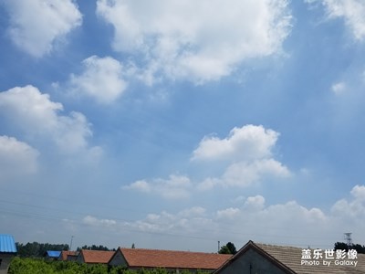 【色彩系列之白色】+藍天，白云