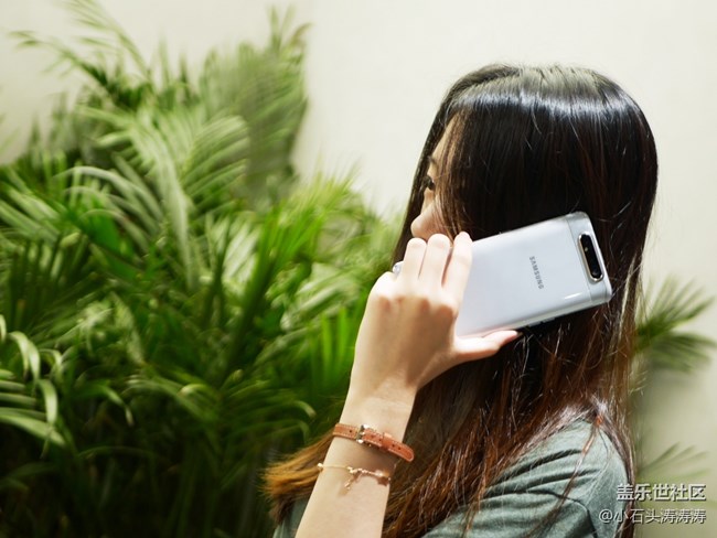 氧氣小仙女“叒”帶著 三星Galaxy A80來了