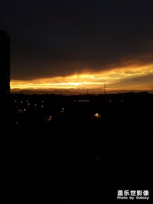 北京的夕陽
