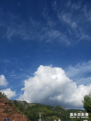 雨后的藍(lán)天