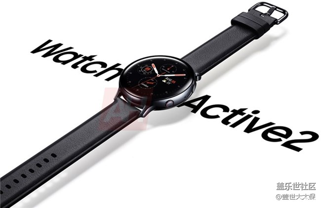 三星Galaxy Watch Active2海報渲染圖曝光