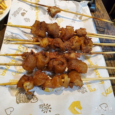 晚餐烤串