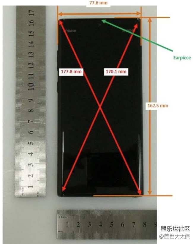 FCC照片實錘！三星Note 10取消3.5mm耳機(jī)孔