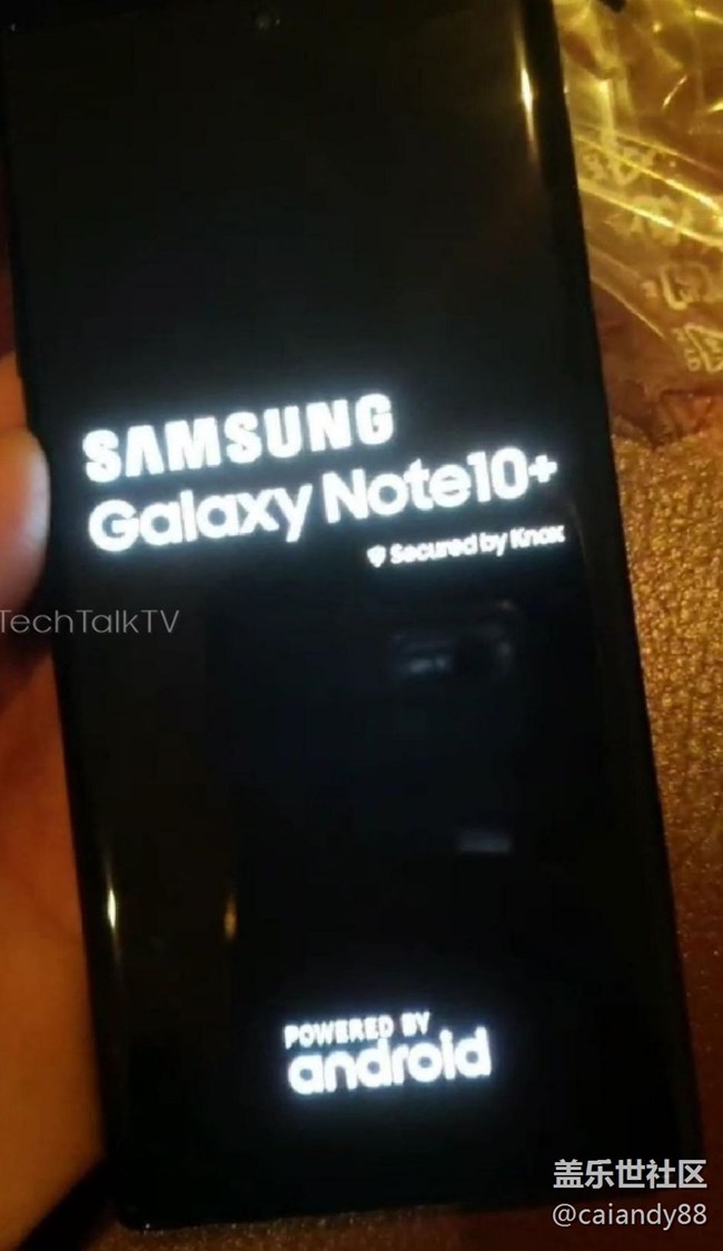 三星Galaxy Note10系列爆料匯總