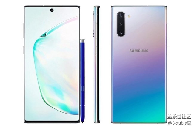 Note 10/10 +全規(guī)格曝光：新S Pen功能，配色和電池容量