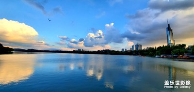 南京玄武湖美景，三星s10拍攝