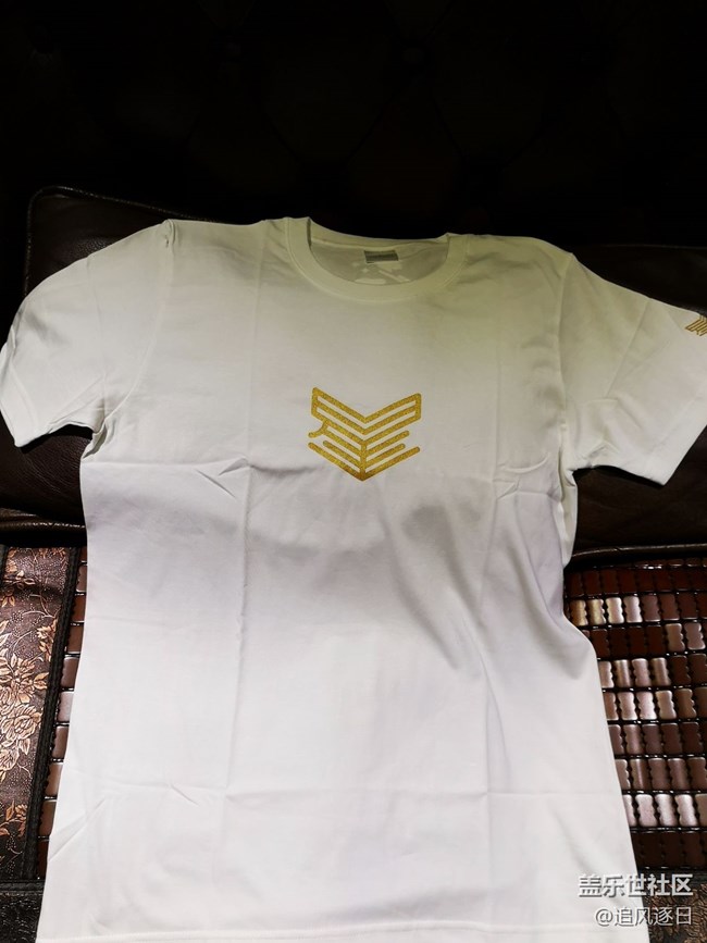 兌換的體恤衫收到了