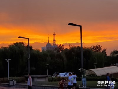 晚霞