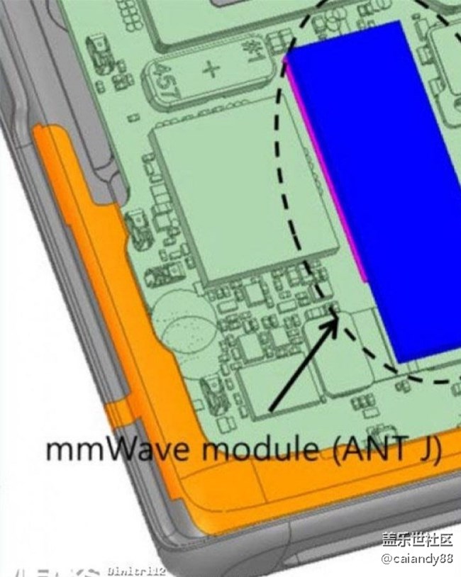Galaxy Note 10 5G版示意圖泄露