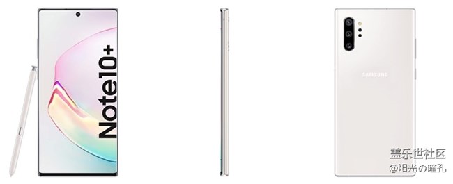 三星Galaxy Note 10+銀色版曝光