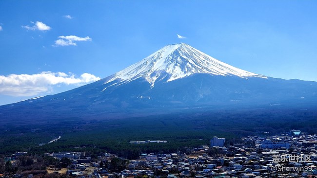 【Bixby游記】櫻花季富士山之美
