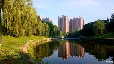小公園一角