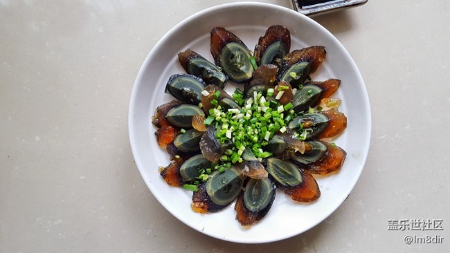 家常菜之涼拌皮蛋