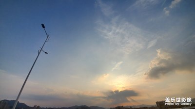 今天的天空