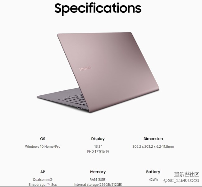 Galaxy Book S: Unveiling