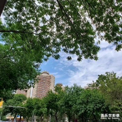 中午的天空